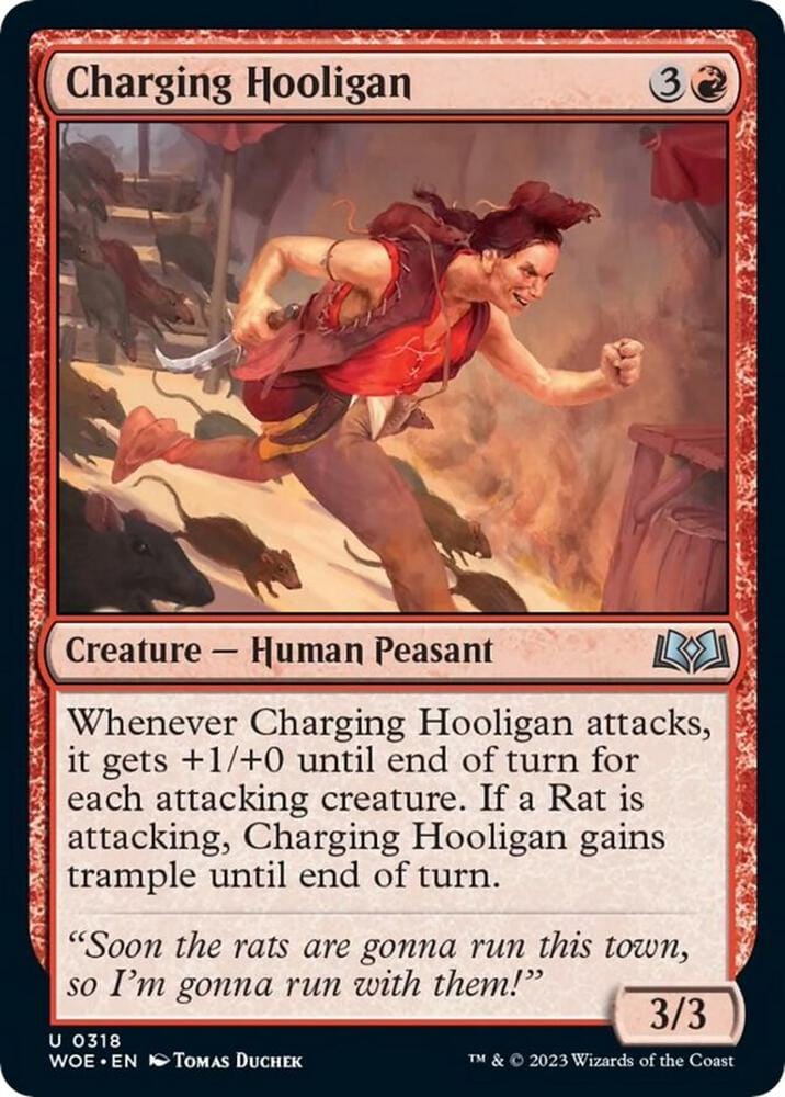 Charging Hooligan U0318