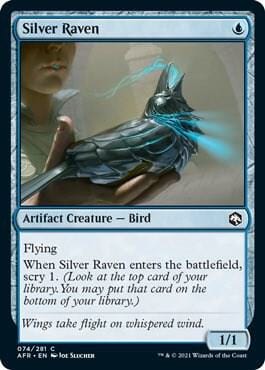 Silver Raven C074