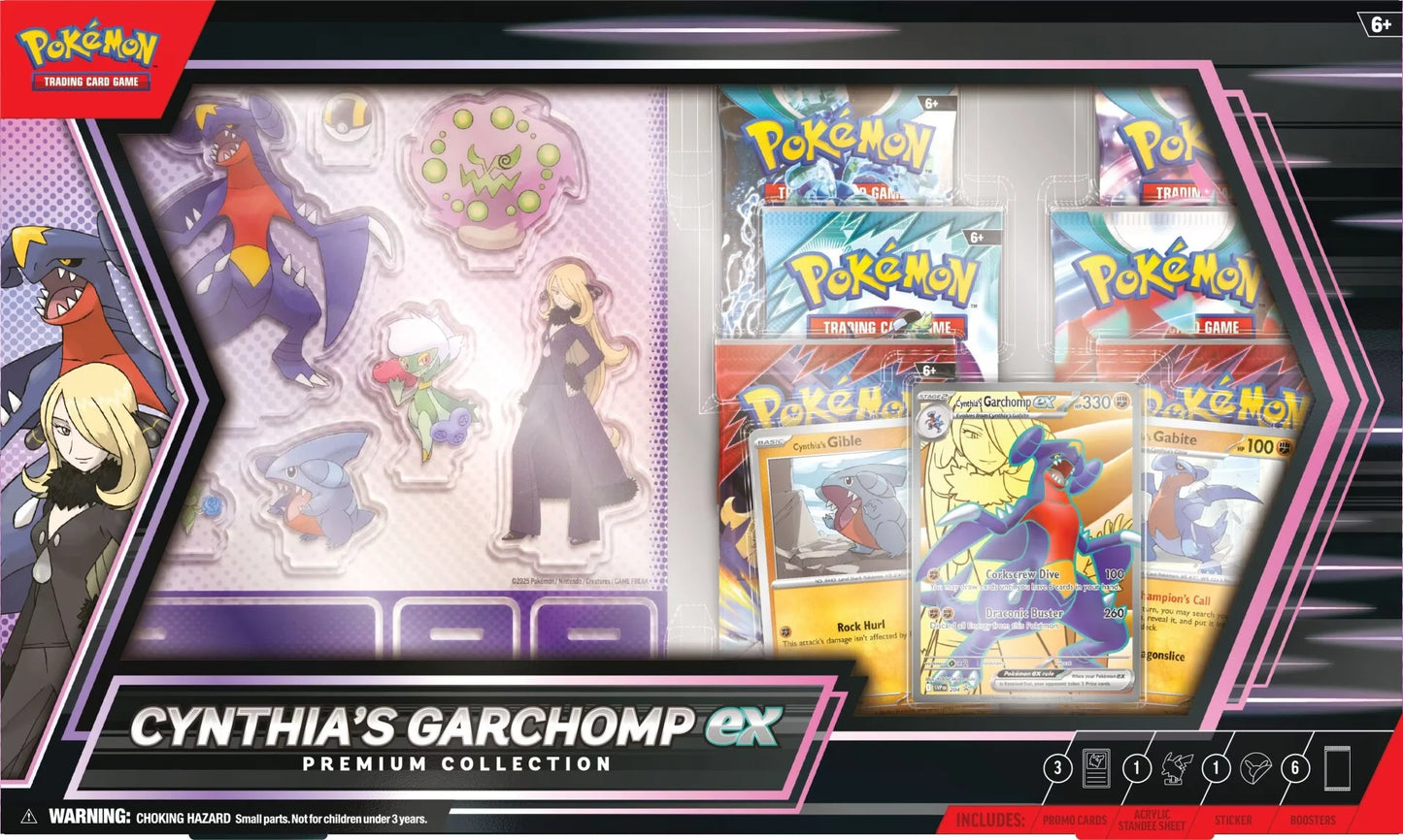 Cynthia's Garchomp Ex Premium Collection