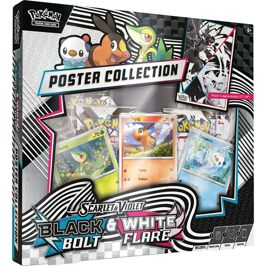 Poster Collection Black Bolt y White Flare