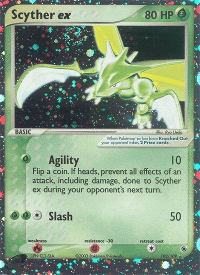 Scyther Ex - EX Ruby and Sapphire (RS) 102/109