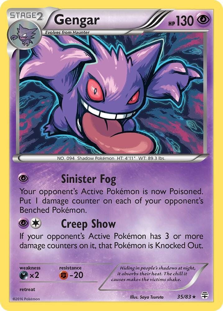 Gengar 35/83 - Generations (GEN)