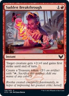 Sudden Breakthrough C116