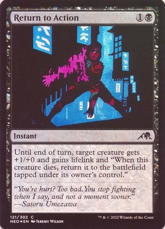 Return to Action C121