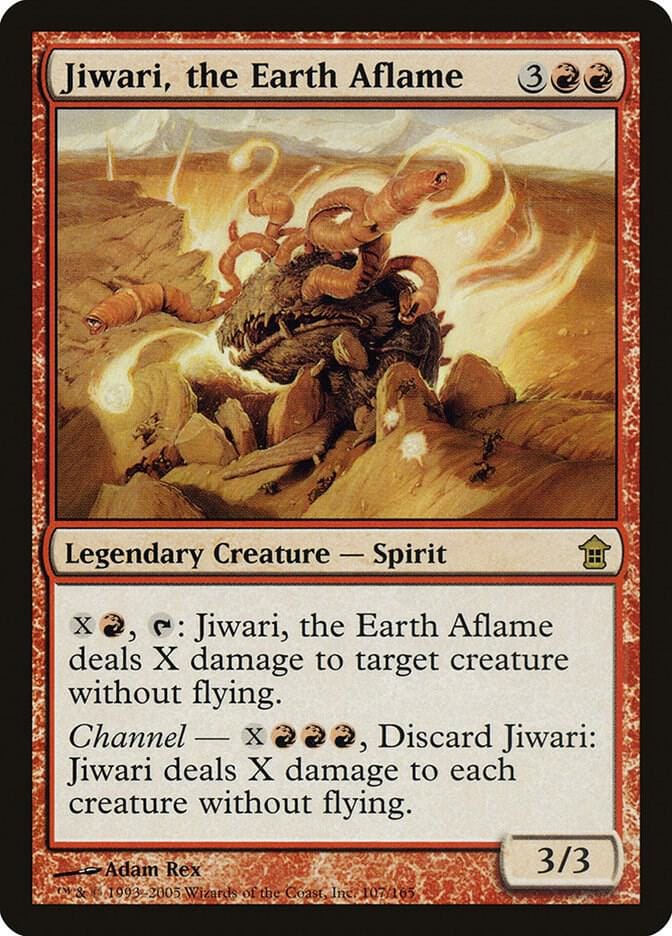 Jiwari, the Earth Aflame R107