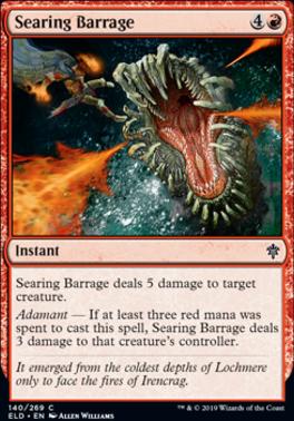 Searing Barrage C140