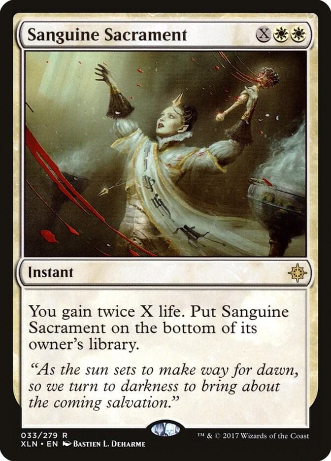Sanguine Sacrament R33