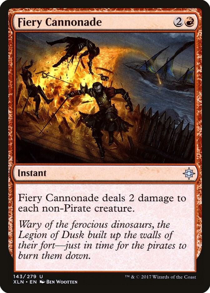 Fiery Cannonade U143