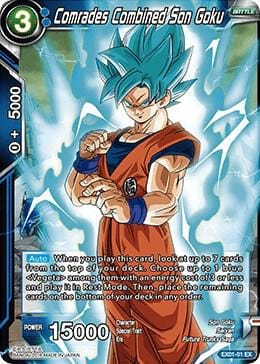 Comrades Combined Son Goku (Foil)