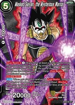 Masked Saiyan, the Mysterious Warrior (Foil)