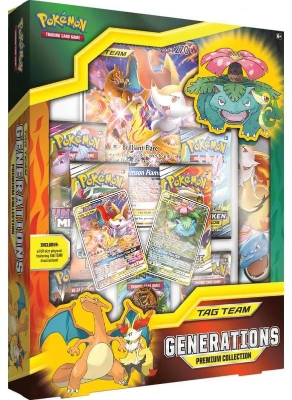 【英語版】ポケモンカード TAG TEAM プレミアムコレクション 3点セット TAG TEAM Generations Premium Collection – Afkstore.cl