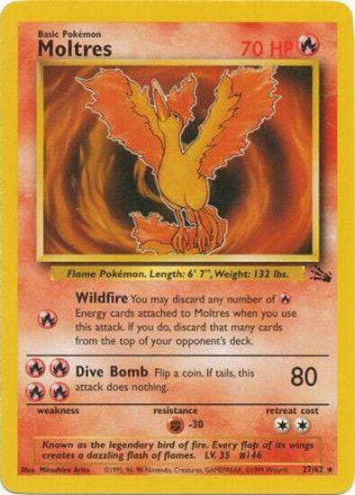 Moltres 27/62 - Fossil (FO)