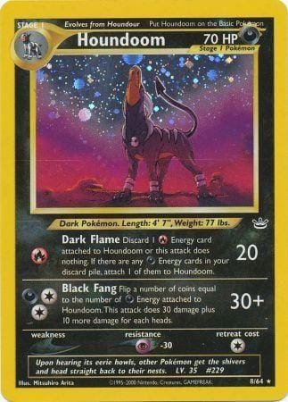 Houndoom 8/64 Pokemon Neo Revelation