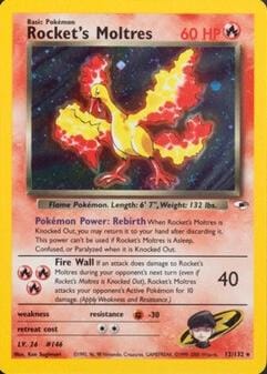 Rocket's Moltres 012/132