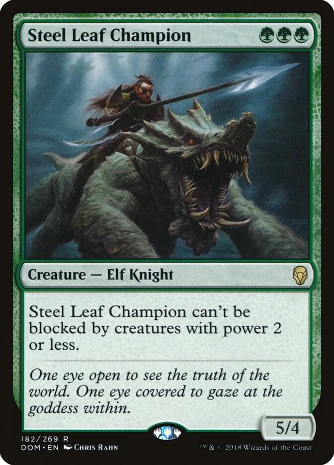 Steel Leaf Champion R182