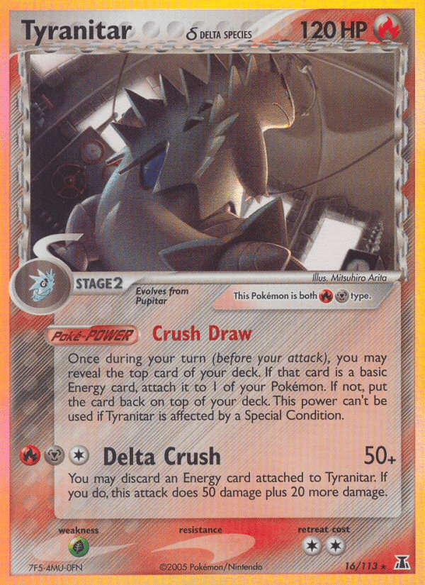 Tyranitar (Delta Species) 16/113