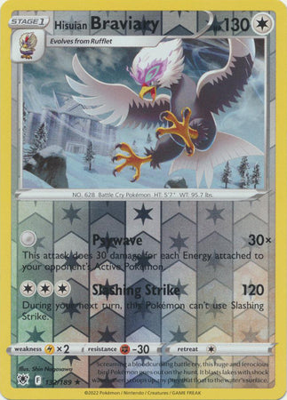 Hisuian Braviary 132 /189