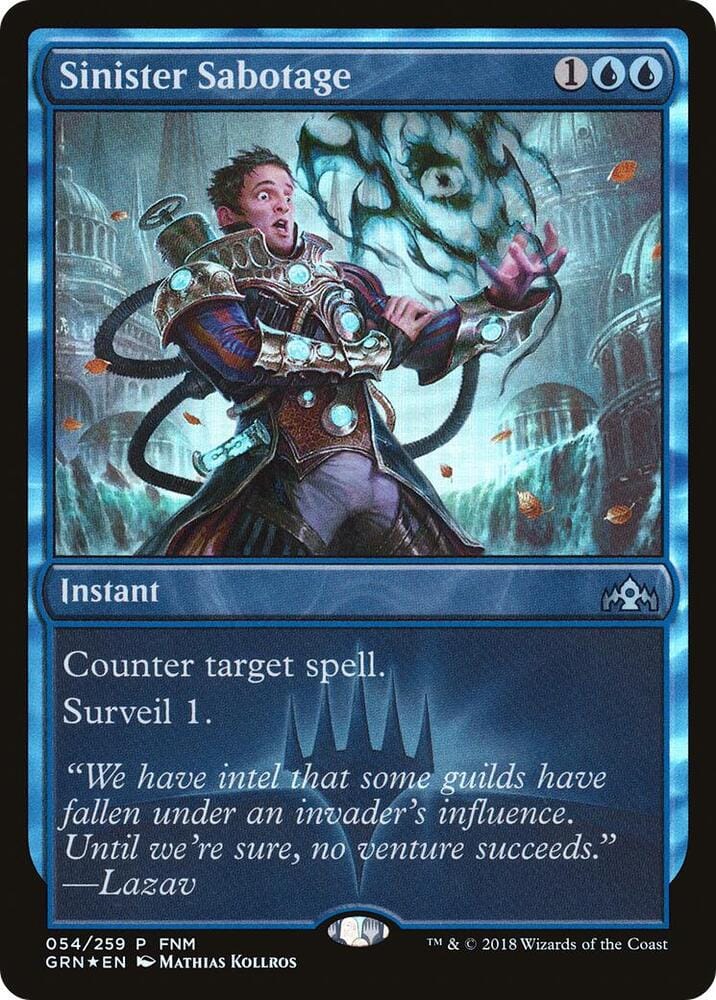 Sinister Sabotage P54