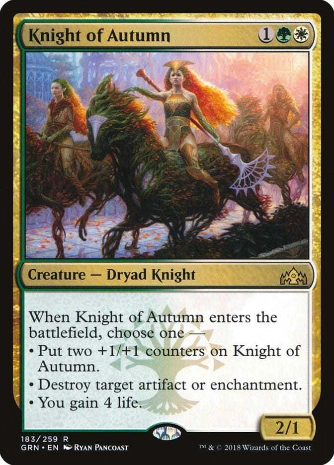 Knight of Autumn R183