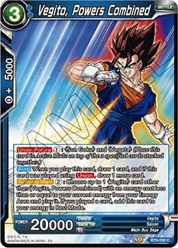 Vegito, Powers Combined BT6-036