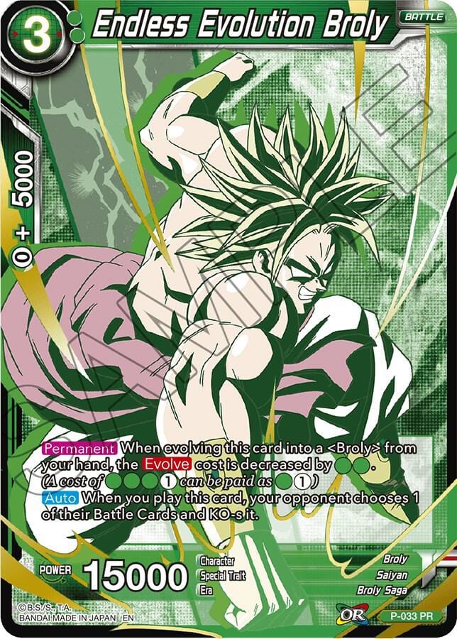 Endless Evolution Broly (Alternate Art)