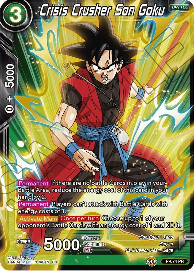 Crisis Crusher Son Goku (Alternate Art)