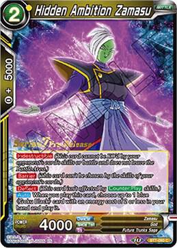 Hidden Ambition Zamasu - Pre-Release