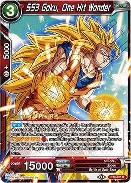 SS3 Goku, One Hit Wonder - Pre-Release