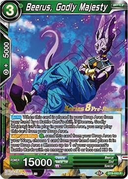 Beerus, Godly Majesty - Pre-Release
