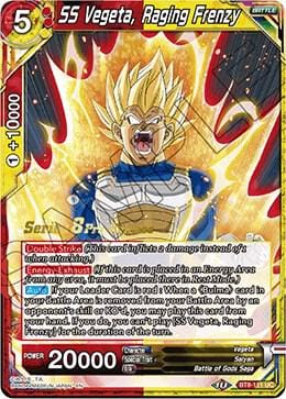 SS Vegeta, Raging Frenzy - Pre-Release