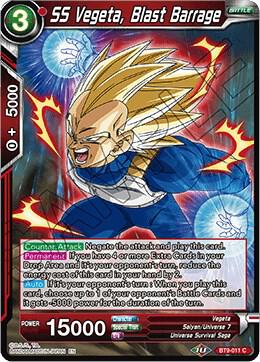SS Vegeta, Blast Barrage BT9-011