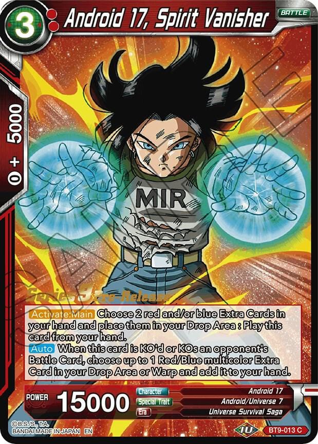 Android 17, Spirit Vanisher - Pre-Release