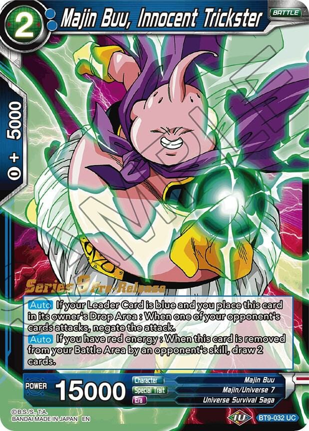 Majin Buu, Innocent Trickster - Pre-Release