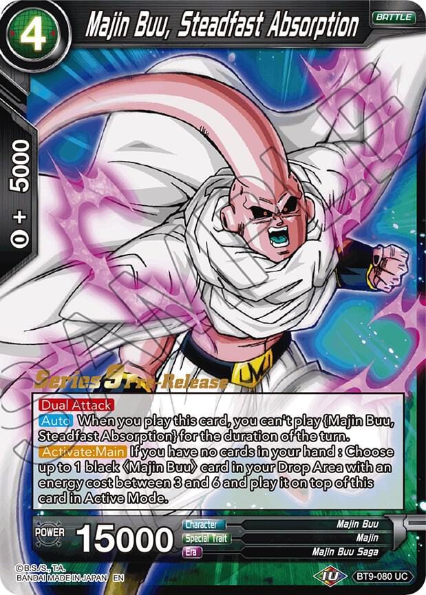 Majin Buu, Steadfast Absorption - Pre-Release