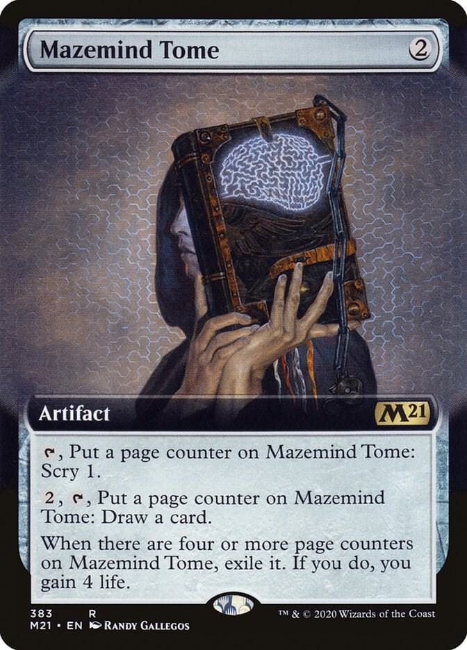 Mazemind Tome (Extended Art) - Core Set 2021 (M21)