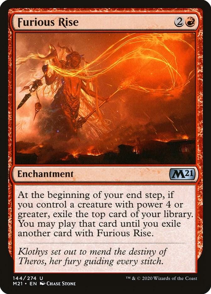 Furious Rise - Core Set 2021 (M21) U144