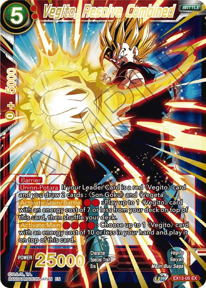 Vegito, Resolve Combined