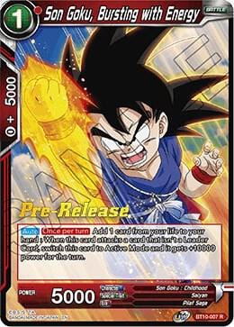 Son Goku, Bursting with Energy - Rise of the Unison Warrior Pre-Release