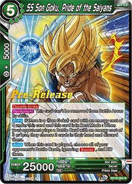 SS Son Goku, Pride of the Saiyans - Rise of the Unison Warrior Pre-Release