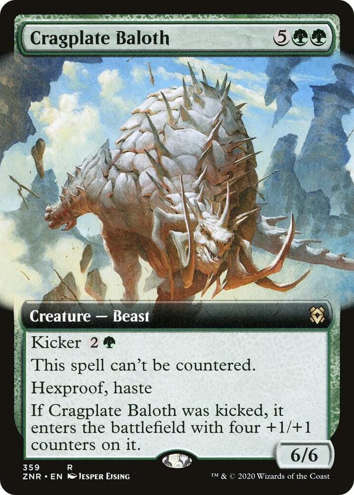 Cragplate Baloth (Extended Art) R359