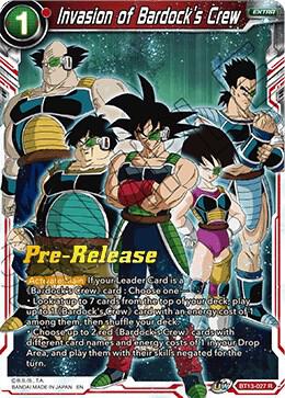 Invasion of Bardock's Crew - Supreme Rivalry Pre-Release