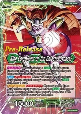 King Cold // King Cold, Ruler of the Galactic Dynasty BT13-061