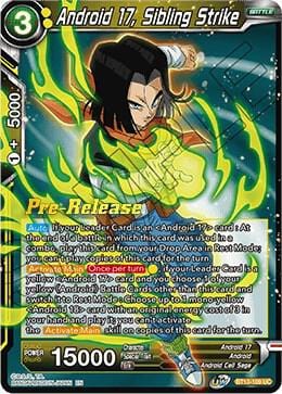 Android 17, Sibling Strike - Supreme Rivalry Pre-Release
