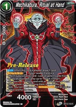 Mechikabura, Ritual at Hand - Supreme Rivalry Pre-Release