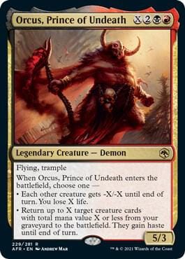 Orcus, Prince of Undeath R229