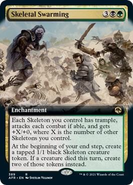 Skeletal Swarming
