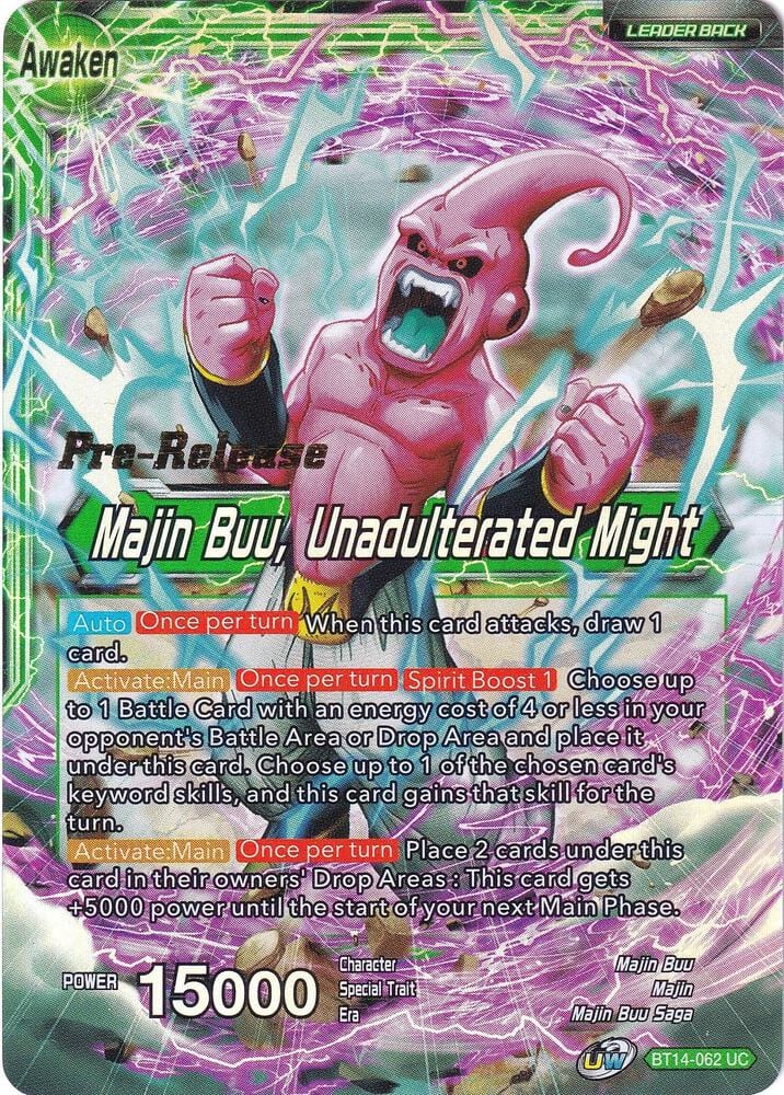 Majin Buu // Majin Buu, Unadulterated Might BT14-062