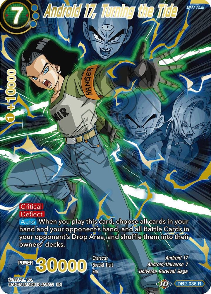 Android 17, Turning the Tide (Alternate Art)