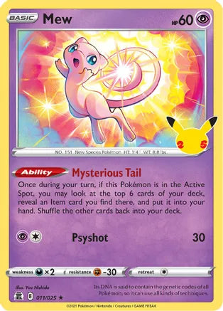 Mew 011/025