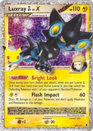 Luxray GL LV.X 109/111